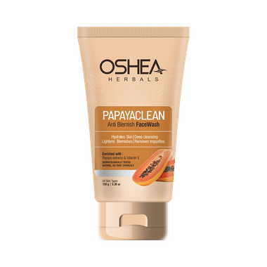 Oshea Herbals Papayaclean Anti Blemish Face Wash