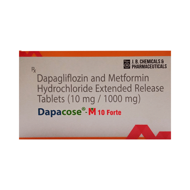 Dapacose-M 10 Forte Tablet ER