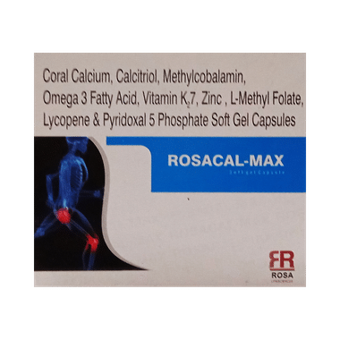 Rosacal-Max Soft Gelatin Capsule