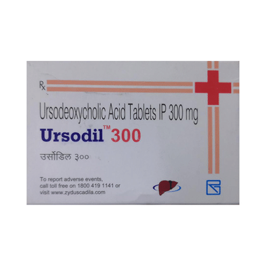 Ursodil 300mg Tablet