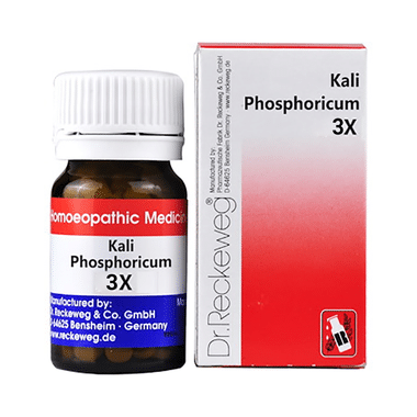 Dr. Reckeweg Kali Phosphoricum Biochemic Tablet | Mind And Nerve Tablets Biochemic Tablet 3X