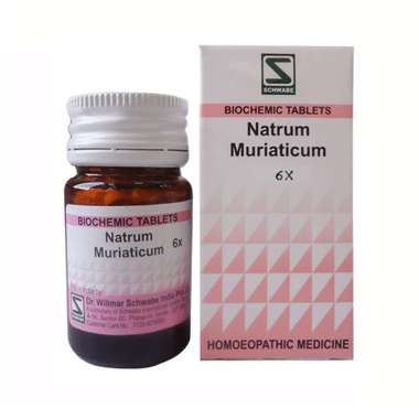 Dr Willmar Schwabe India Natrum Muriaticum Biochemic Tablet 6X