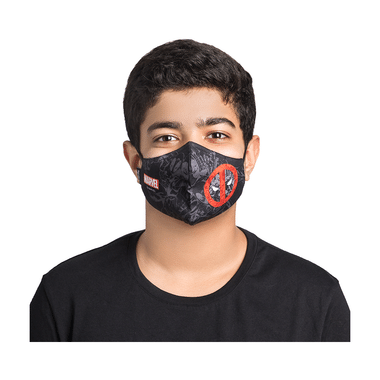 Airific Marvel Deadpool Badge Face Mask Large