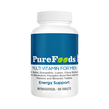 PureFoods Multi Vitamin For Men Tablet Gluten Free