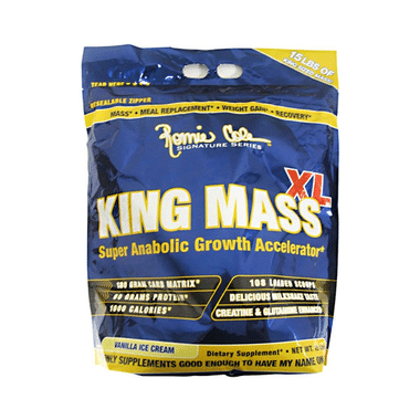 Ronnie Coleman King Mass XL | For Muscle Recovery & Immunity | Flavour Vanilla Icecream