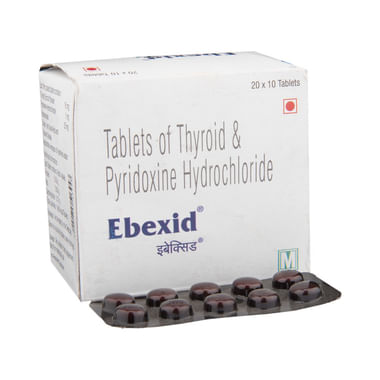 Ebexid 25mg/15mg/1mg Tablet