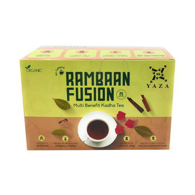 Yaza Rambaan Fusion Organic Tea Sachet (2gm Each)