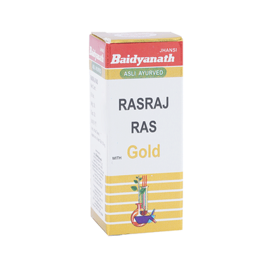 Baidyanath (Jhansi) Rasraj Ras With Gold Tablet