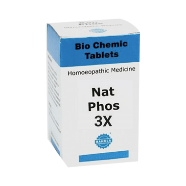 Bahola Nat Phos Biochemic Tablet 3X