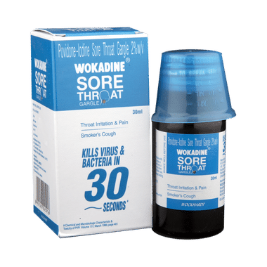 Wokadine Sore Throat Gargle