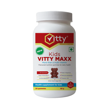 Vitty Maxx Kids Raw Mango & Orange Gummy