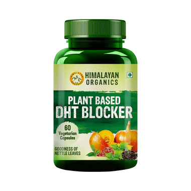 Himalayan Organics Plant Based DHT Blocker Vegetarian Capsule