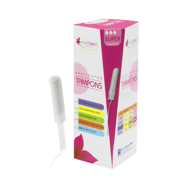 Everteen Super Applicator Tampons