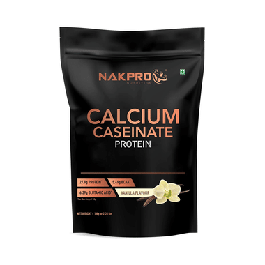 Nakpro Nutrition Calcium Caseinate Protein Powder Vanilla