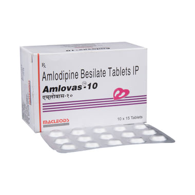 Amlovas 10 Tablet