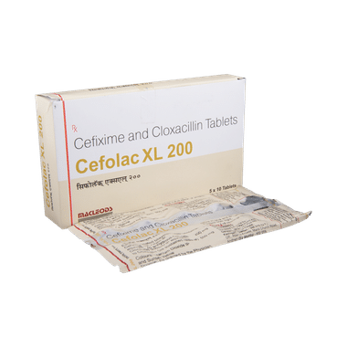 Cefolac XL 200 Tablet