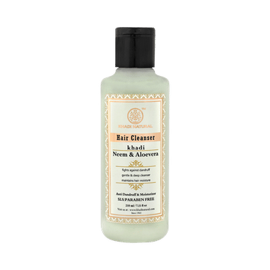 Khadi Naturals Ayurvedic Neem & Aloevera Hair Cleanser