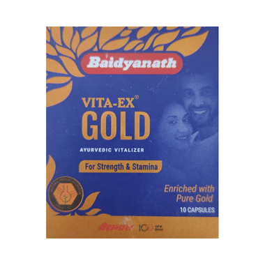 Baidyanath Vita-Ex Gold Capsule For Vitality & Stamina