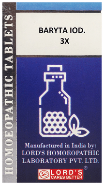 Lord's Baryta Iod Trituration Tablet 3X