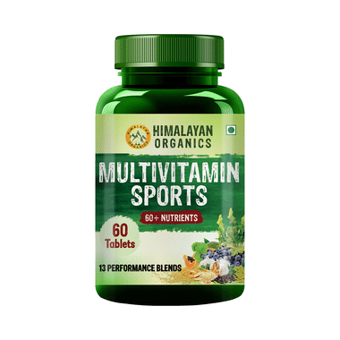 Himalayan Organics Multivitamin Sports | For Energy, Immunity, Joint Health & Performance | Tablet