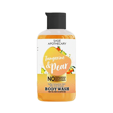 Sage Apothecary Tangerine & Pear Body Wash