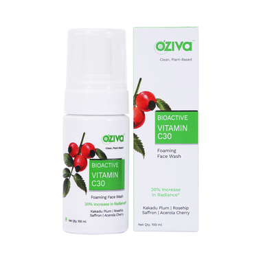 Oziva Bioactive Vitamin C30 Foaming Face Wash