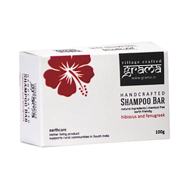 Grama Hibiscus And Fenugreek Handcrafted Shampoo Bar
