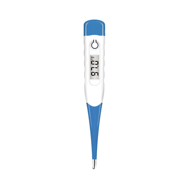 MCP Flexible Tip Waterproof Digital Thermometer Blue