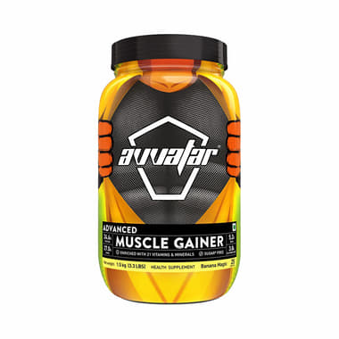 Avvatar Advanced Muscle Gainer Banana Magic