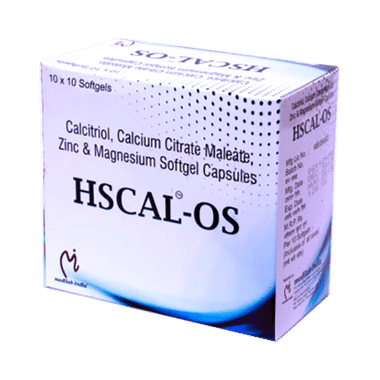 HsCal-OS Soft Gelatin Capsule