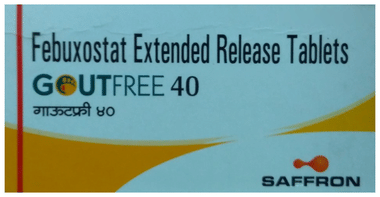 Goutfree 40 Tablet ER Goutfree 40 Tablet ER