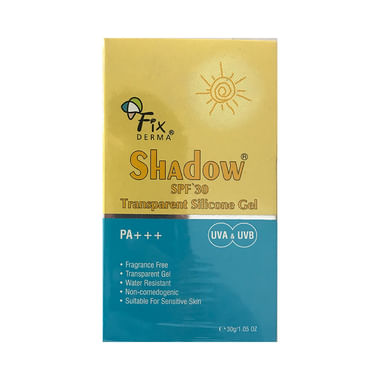 Fixderma Shadow Transparent Silicone Gel SPF 30