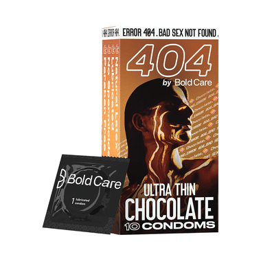 Bold Care 404 By Bold Care Condom Ultra Thin Chocolate