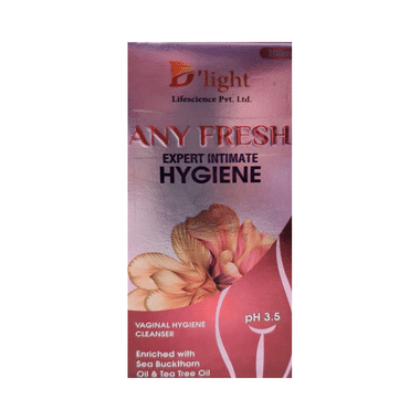 D'light Any Fresh Expert Intimate Hygiene Vaginal Hygiene Cleanser