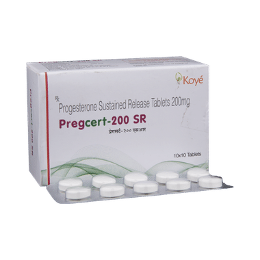 Pregcert 200 SR Tablet