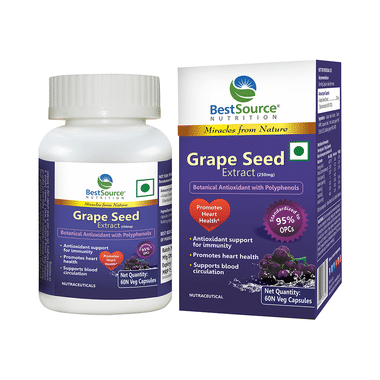 BestSource Nutrition Grape Seed Extract 250mg Capsule