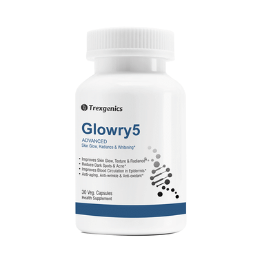 Trexgenics Glowry 5 L-Glutathione Complex Veg Capsules