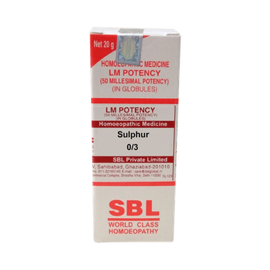 SBL Sulphur 0/3 LM