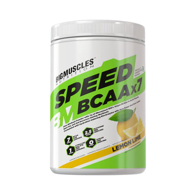 Big  Muscles Nutrition Speed BCAAx7 Lemon And Lime