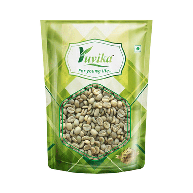Yuvika Green Coffee Beans Decaffeinated & Unroasted Arabica Coffee
