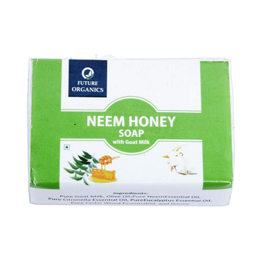 Future Organics Neem Honey Soap With Goat Milk