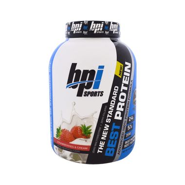 BPI Sports Best Protein Powder Strawberry Cream