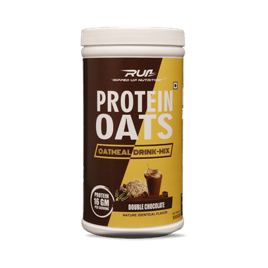 Ripped Up Nutrition Protein Oats Oatmeal Drink-Mix Double  Chocolate