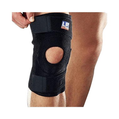 LP 758 Neoprene Knee Support Open Patella Universal Black
