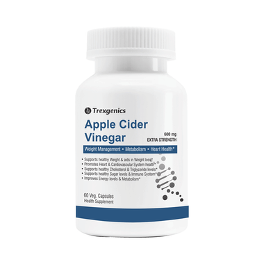 Trexgenics Apple Cider Vinegar Veg Capsule