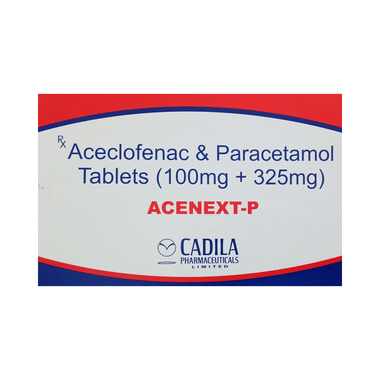 Acenext P 100mg/325mg Tablet