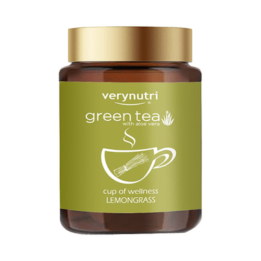 Verynutri Lemongrass Green Tea With Aloe Vera