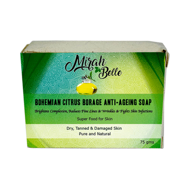 Mirah Belle Bohemian Citrus Borage Anti-Ageing Soap