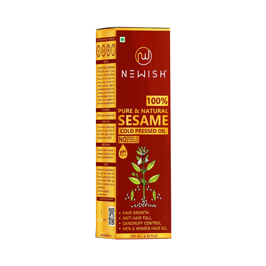 Newish 100% Pure & Natural Sesame Cold Pressed Oil