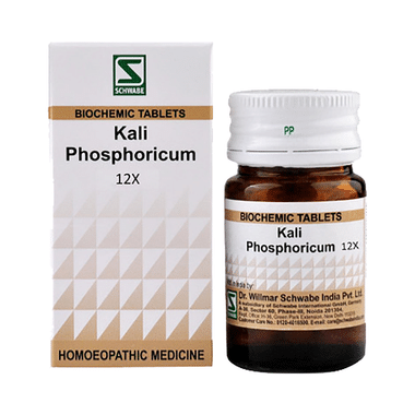 Dr Willmar Schwabe India Kali Phosphoricum Biochemic Tablet 12X